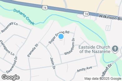 Map image of the property - 425 Shallowood Ln