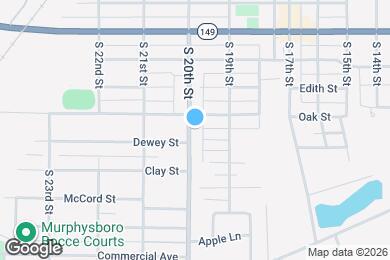 Map image of the property - 410 S 20th St