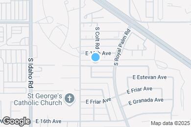 Map image of the property - 520 E Desert Ave