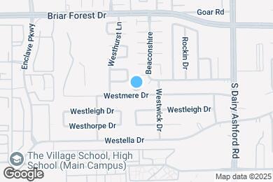 Map image of the property - 12826 Westmere Dr