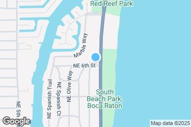 Map image of the property - 601 North Ocean