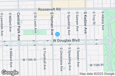 Map image of the property - 3342 W Douglas Blvd