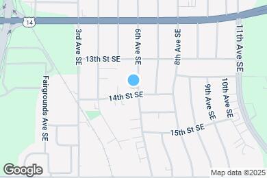 Map image of the property - 1347 6th Ave SE