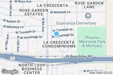 Map image of the property - 611 W Hononegh Dr