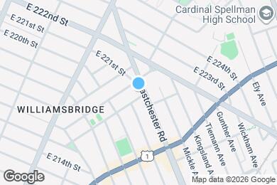 Map image of the property - EASTCHESTER ROAD