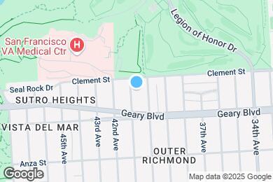Map image of the property - 430 41st Ave