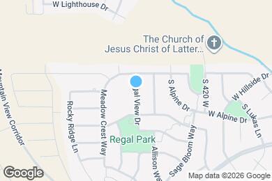 Map image of the property - 1261 S Brixton Avenue