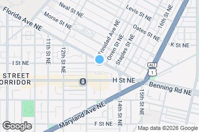Map image of the property - Room in Shared 5 bed/2.5 bath home in H Street