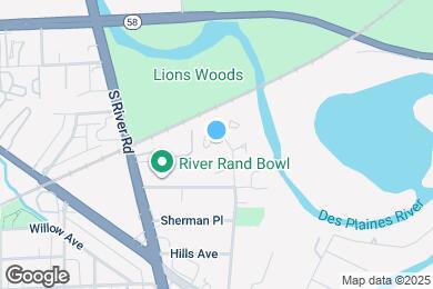 Map image of the property - 186 Grove Ave