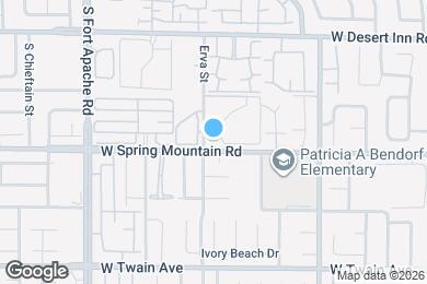 Map image of the property - 9225 W Charleston Blvd