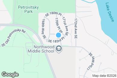 Map image of the property - 16956 SE 183rd Pl