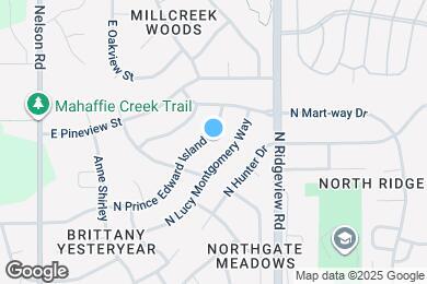 Map image of the property - 1440 N Prince Edward Island St