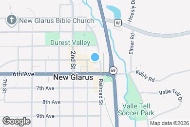 Map image of the property - 19 5th Ave