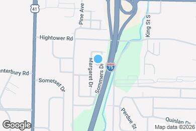 Map image of the property - 2919 Sommers Dr