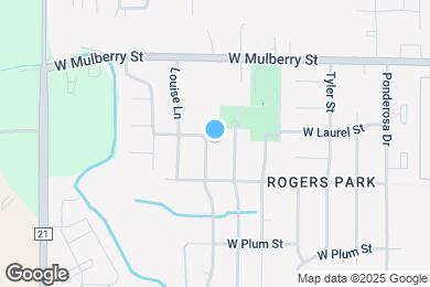 Map image of the property - 724 Kimball Rd