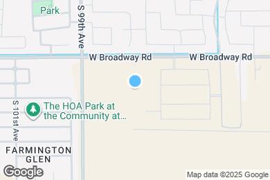 Map image of the property - 9727 W Parkway Dr