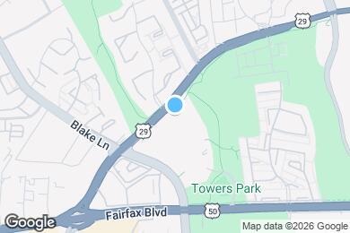 Map image of the property - Trillium Apartments