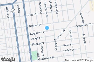 Map image of the property - 240 Sagamore St