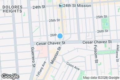 Map image of the property - 555 Bartlett St