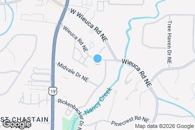 Map image of the property - 4522 Wieuca Rd NE