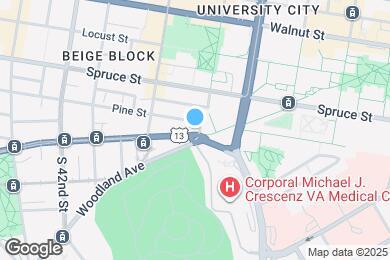 Map image of the property - 3915 Baltimore Ave