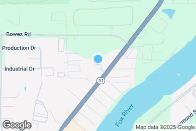 Map image of the property - 1592 N La Fox St