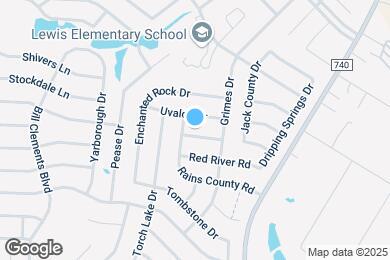 Map image of the property - 2012 Fort Stockton Dr
