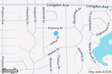 Map image of the property - 908 Arthur Dr