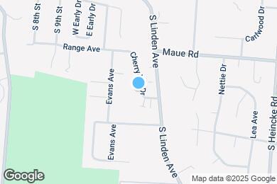 Map image of the property - 665 Cherry Hill Dr