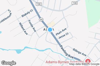 Map image of the property - 598 Pawling Ave