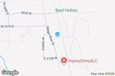 Map image of the property - 1776 E Cyn Rdg Dr