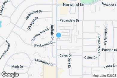 Map image of the property - 2447 S Graham Dr