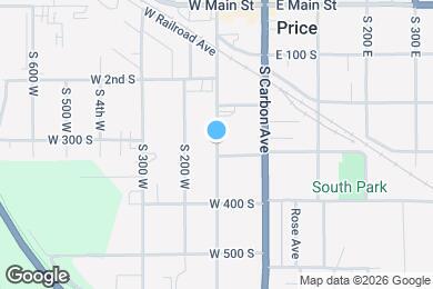 Map image of the property - 274 S 4th W