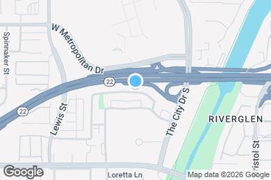 Map image of the property - 3603 W Park Balboa Ave