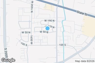 Map image of the property - 1458 W 50 N