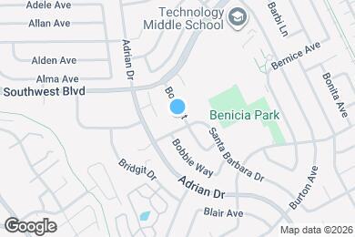 Map image of the property - 7397 Boris Ct