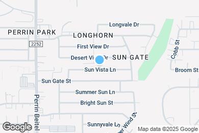Map image of the property - 4351 Sun Vista Ln