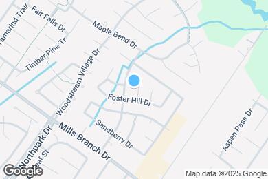 Map image of the property - 4713 Foster Hill Ct