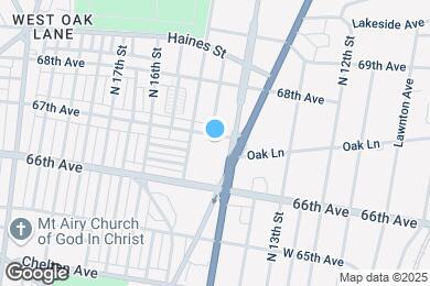 Map image of the property - 1418 67th Ave