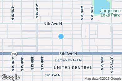 Map image of the property - 4200 7th Ave N