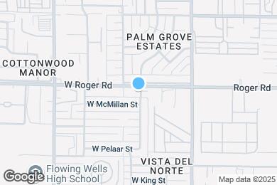 Map image of the property - 3953 N Palm Grove Dr