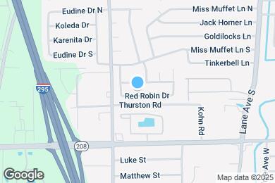 Map image of the property - 7027 Red Robin Dr