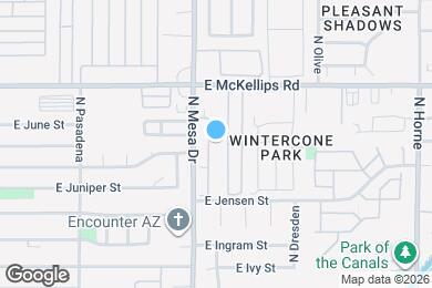 Map image of the property - 1865 N Spring