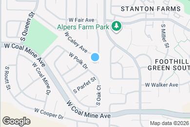 Map image of the property - 6405 S Oak Way