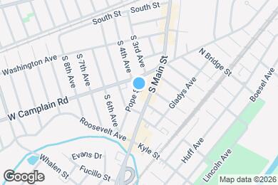 Map image of the property - 233 Pope St