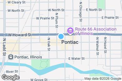 Map image of the property - 213 W Madison St