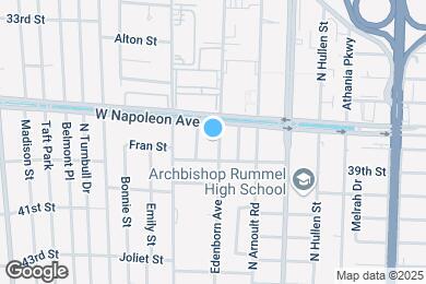 Map image of the property - 2118 Edenborn Ave