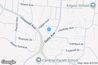 Map image of the property - 1041 Delta Ave