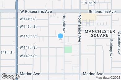 Map image of the property - 1510 W 146th St