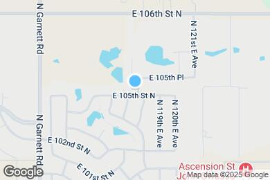 Map image of the property - 11613 E. 105th St. N.